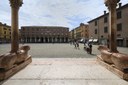 Piazza Grande vista dalla Porta Regia